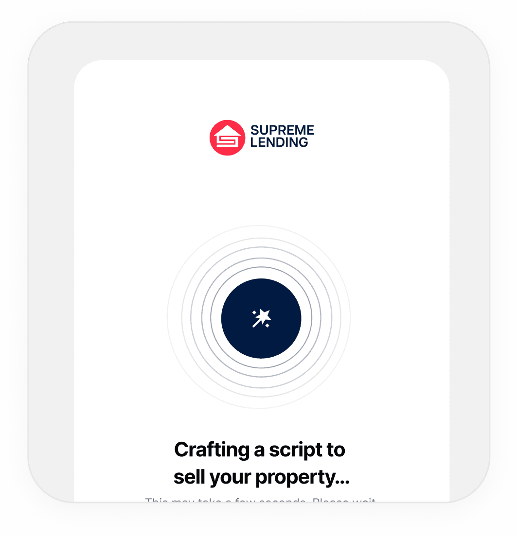 Create the script with AI